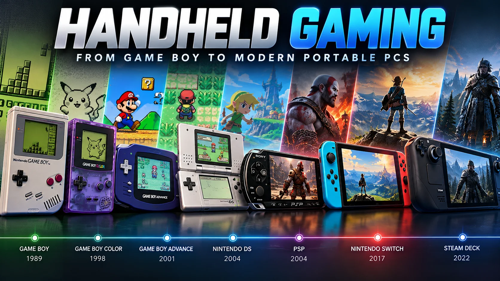 Handheld Gaming: From Game Boy to Modern Portable PCs