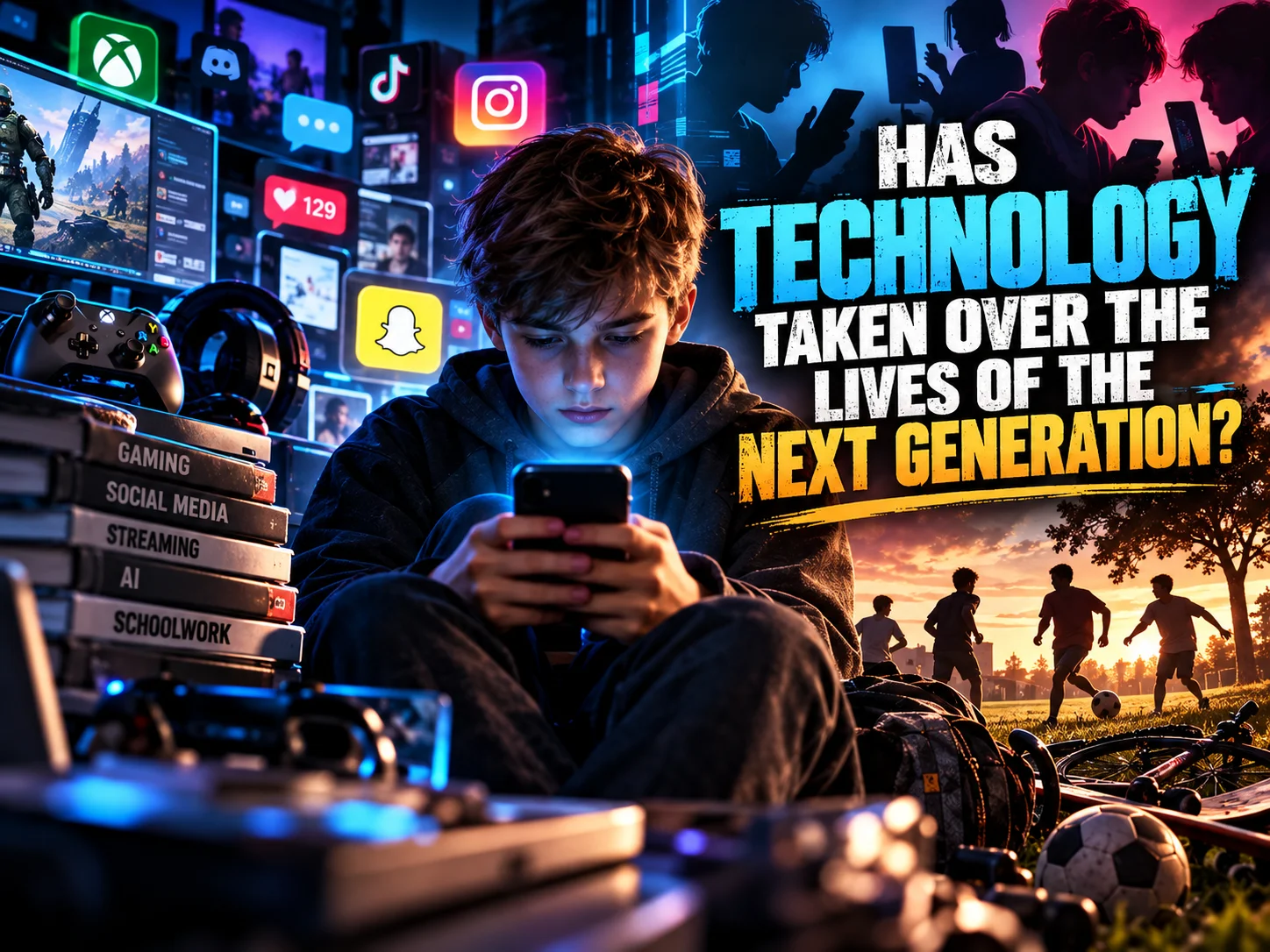 Has Technology Taken Over the Lives of the Next Generation?