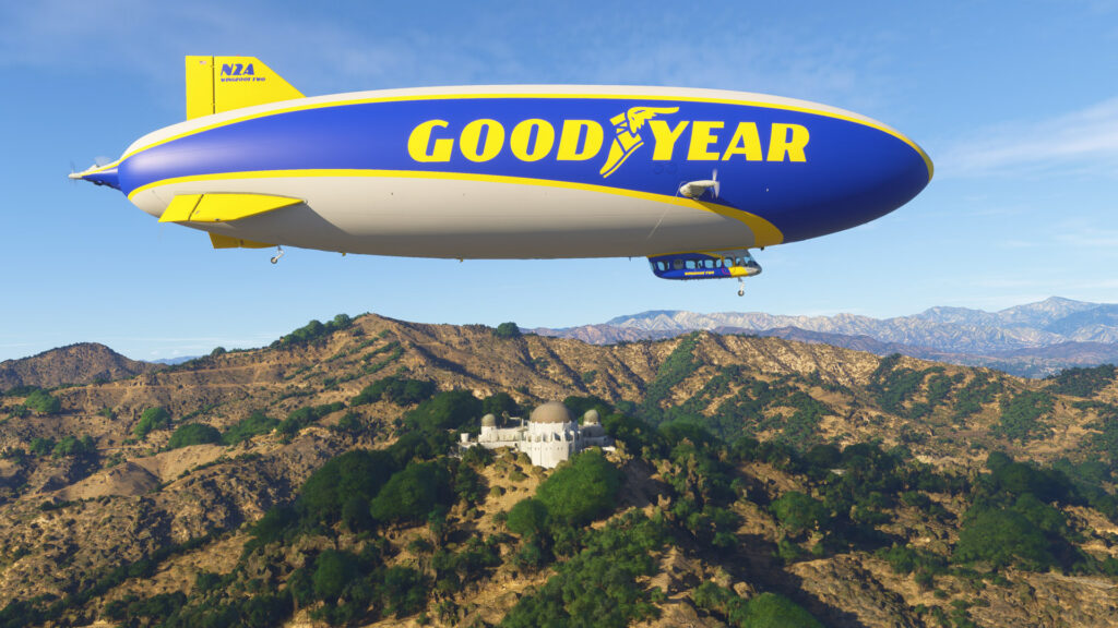 Microsoft Flight Simulator - The Goodyear Blimp Asset Microsoft Flight Simulator - The Goodyear Blimp Asset